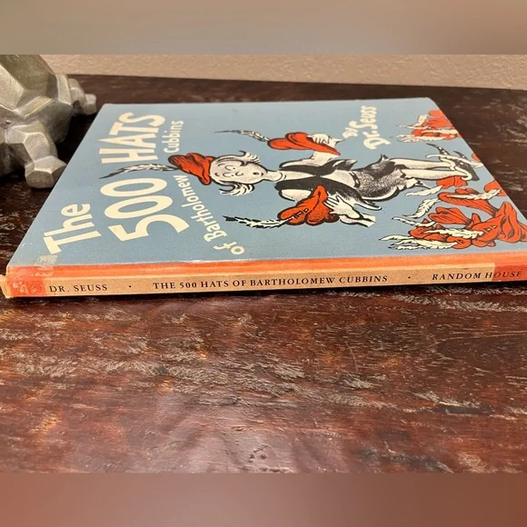 VINTAGE RARE COPY of DR. SUESS’S ‘THE 500 HATS of BARTHOLOMEW CUBBINS’ BOOK